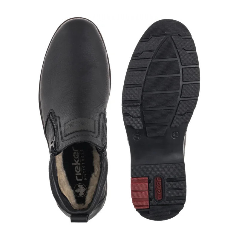 Rieker Czarne 10553-00 Black (RI339-a) boots