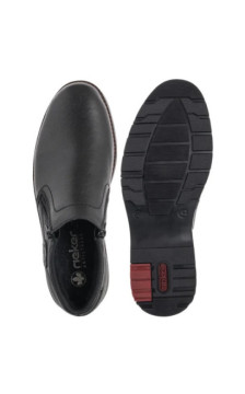 Rieker Czarne 10550-00 Black (RI340-a) žygio batai