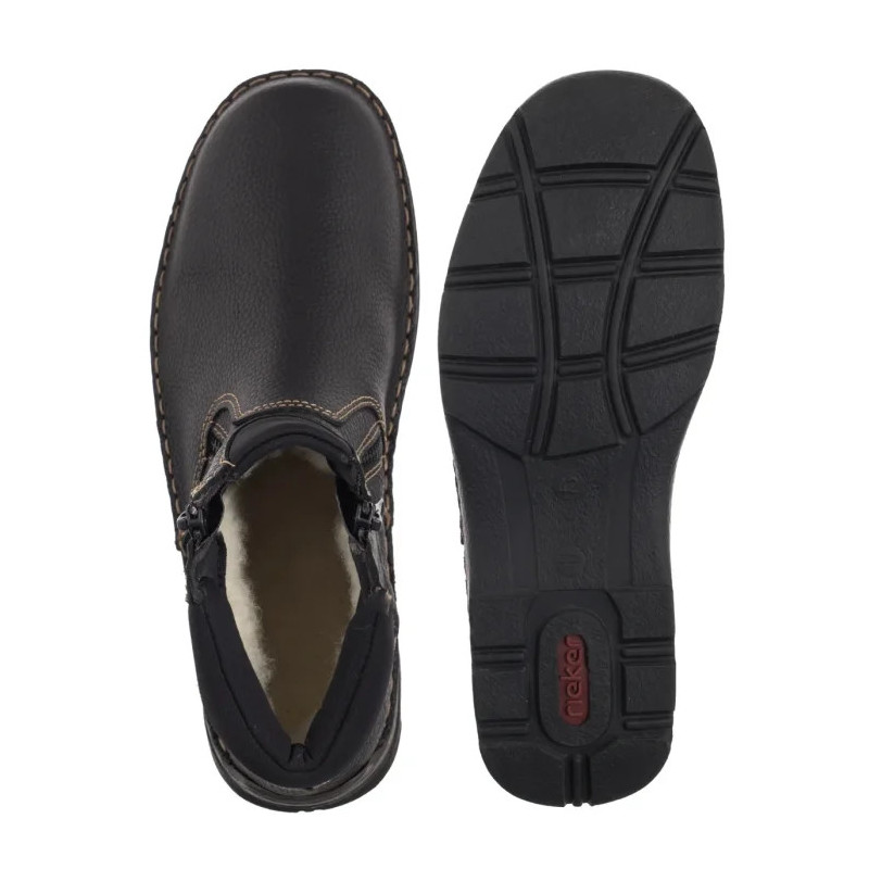 Rieker Czarne 05362-00 Black (RI342-a) saapad