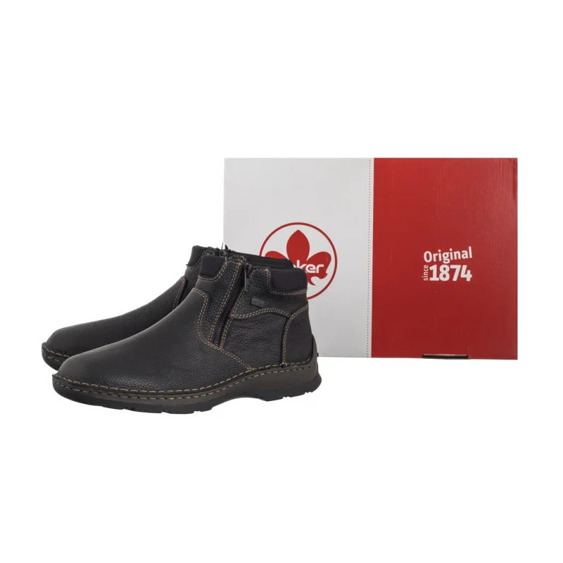 Rieker Czarne 05362-00 Black (RI342-a) saapad