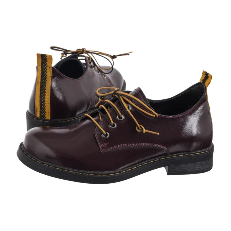 Venezia Bordowe V472-01502-04BOR (VE888-a) kurpes