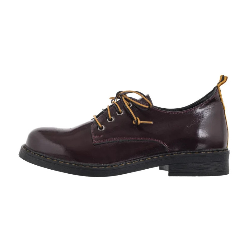 Venezia Bordowe V472-01502-04BOR (VE888-a) kurpes