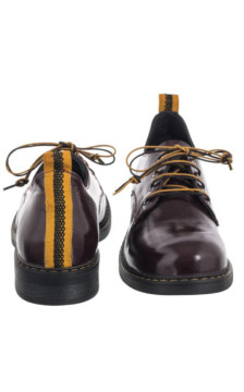 Venezia Bordowe V472-01502-04BOR (VE888-a) kurpes