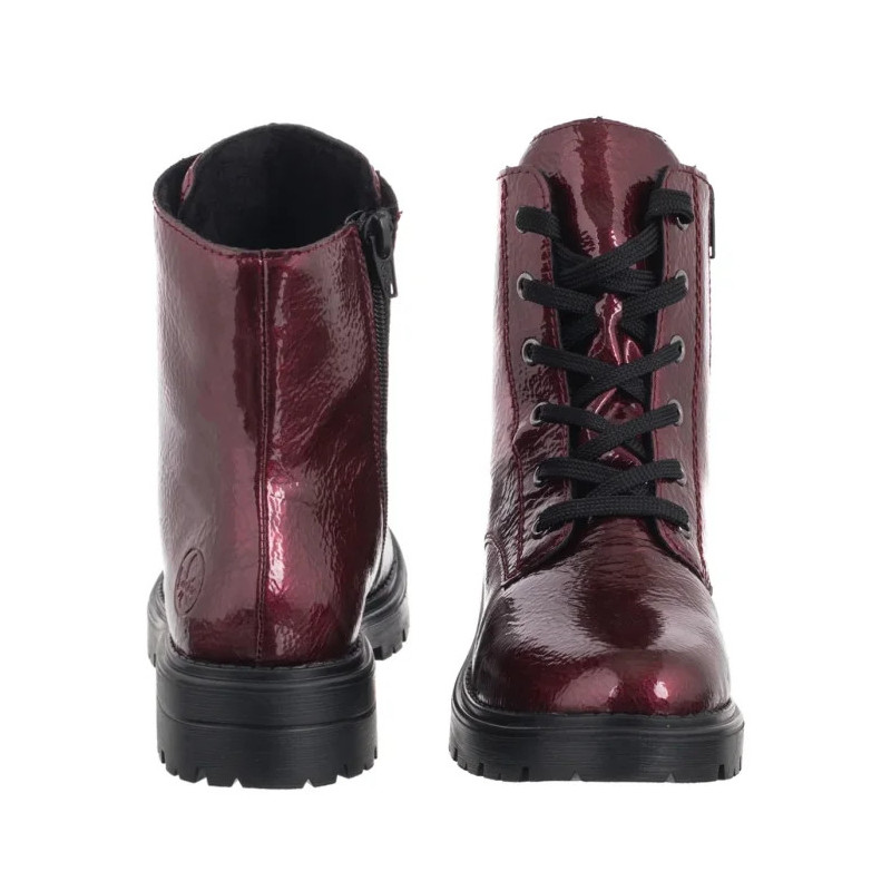 Rieker Bordowe Z2841-33 Red (RI336-a) kingad