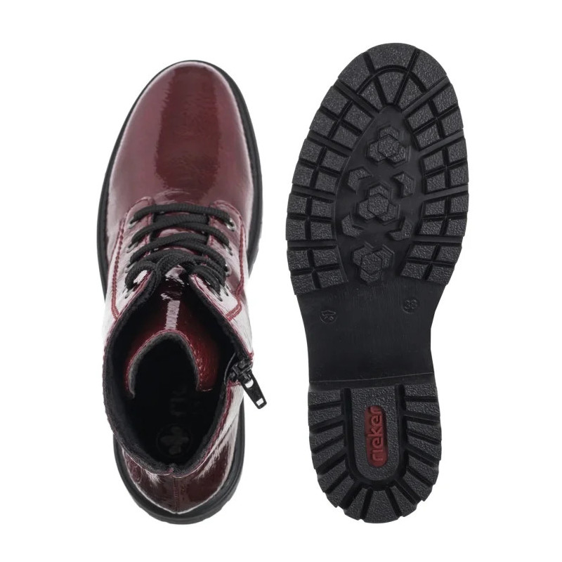 Rieker Bordowe Z2841-33 Red (RI336-a) shoes
