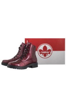 Rieker Bordowe Z2841-33 Red (RI336-a) batai