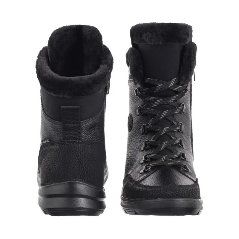 Rieker Czarne Z0000-00 Black (RI341-a) kurpes