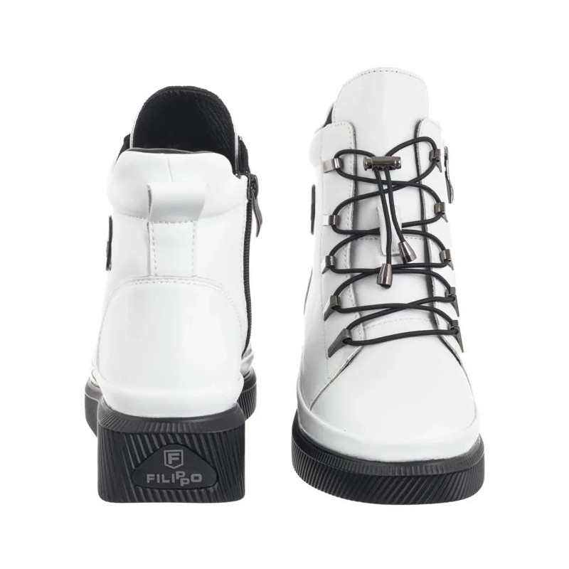 Filippo Białe DBT7416/25 WH (FO213-a) shoes