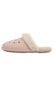 Crocs Classic Fuzz Scuff Quartz 212143-6UR (CR403-a) Women's Shoes/Flip Flops