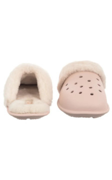 Crocs Classic Fuzz Scuff Quartz 212143-6UR (CR403-a) Sieviešu apavi/Flip Flops