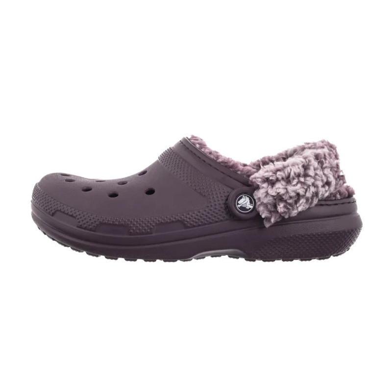 Crocs Classic Fleece Lined Clog Plush Plum 211396-5CQ (CR404-a) Moteriški batai/šlepetės