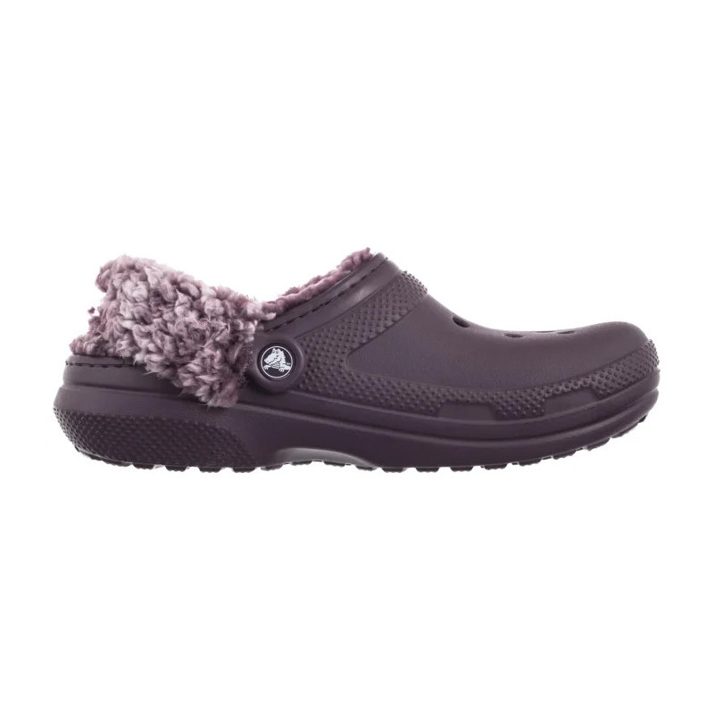 Crocs Classic Fleece Lined Clog Plush Plum 211396-5CQ (CR404-a) Women's Shoes/Flip Flops