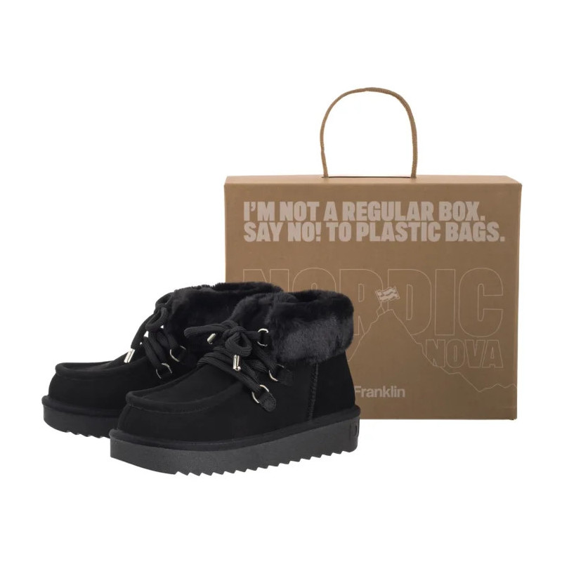 D.Franklin Nordic Mid Fur Black DFSH375006-BLAC (DF1-a) kingad