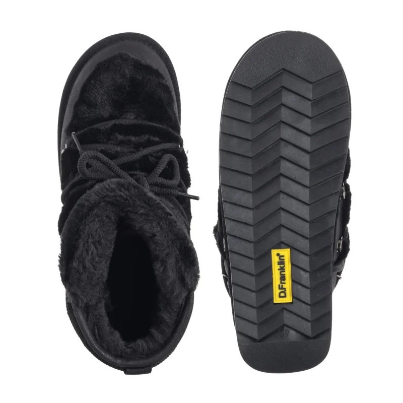 D.Franklin Nordic Trk Fur Low Black DFSH370011-BLAC (DF4-a) batai