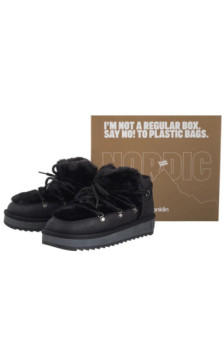 D.Franklin Nordic Trk Fur Low Black DFSH370011-BLAC (DF4-a) shoes