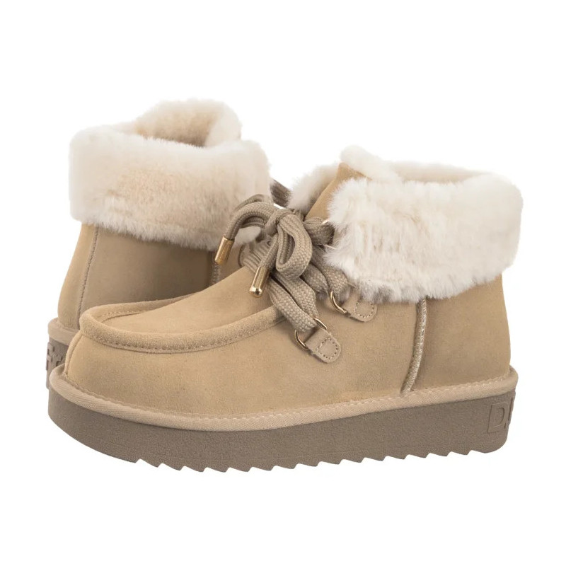 D.Franklin Nordic Mid Fur Cream DFSH375006-CREA (DF1-b) kurpes