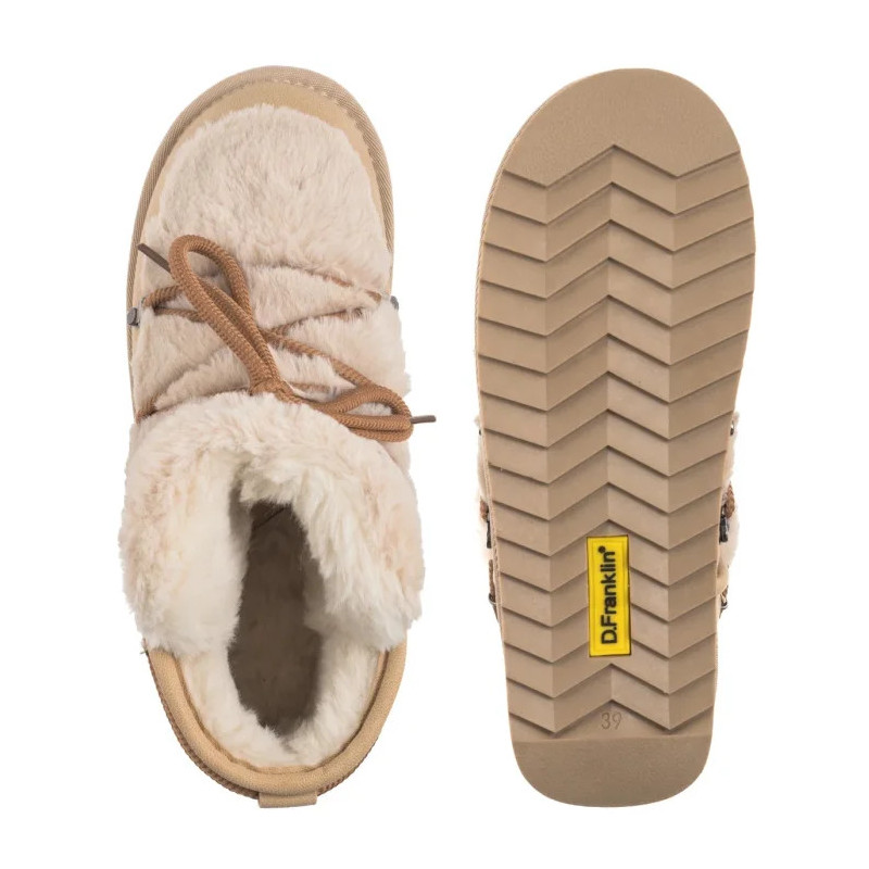 D.Franklin Nordic Trk Fur Low Beige DFSH370011-BEIG (DF4-b) batai
