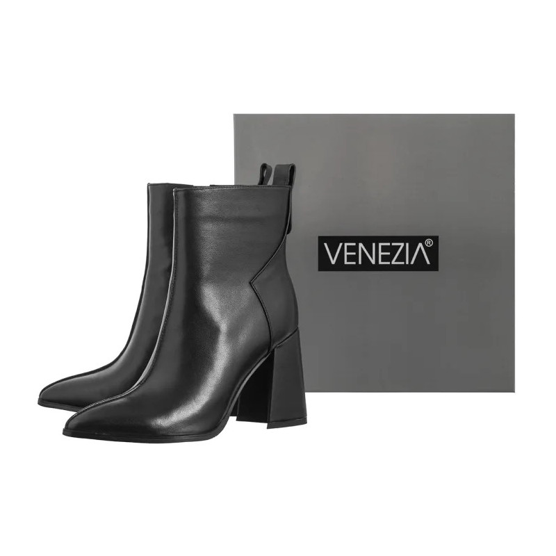 Venezia Czarne V439-00779-01BLA (VE891-a) shoes