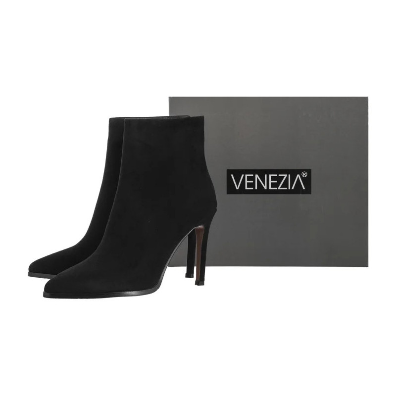 Venezia Czarne V439-00897-02BLA (VE892-a) kurpes