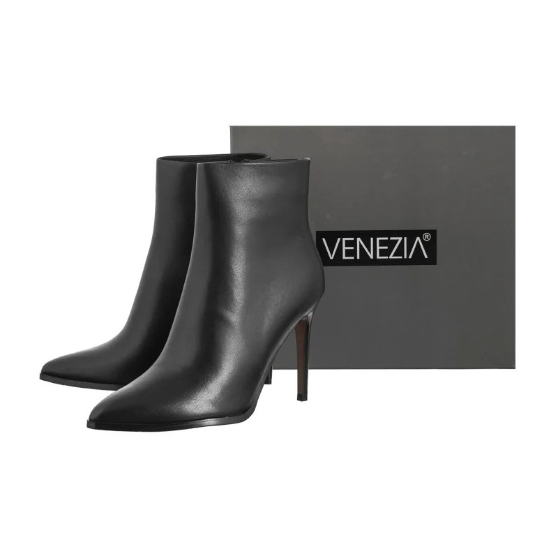 Venezia Czarne V439-00897-01BLA (VE893-a) shoes