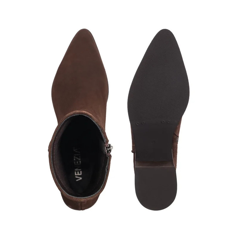 Venezia Brązowe V425-00653-02TDM (VE894-a) kurpes