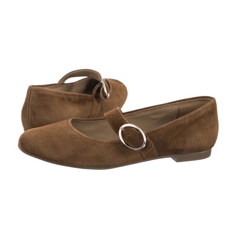 Ryłko Brązowe 0UNK3___ _6TU (RY1253-a) ballerinas