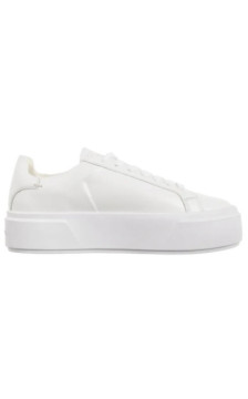 Calvin Klein Flatform Lace Up Lth Mg Triple Bright White YW0YW01928 0K4 (CK710-a) kurpes