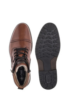 Rieker Brązowe 13704-24 Brown (RI345-a) žygio batai