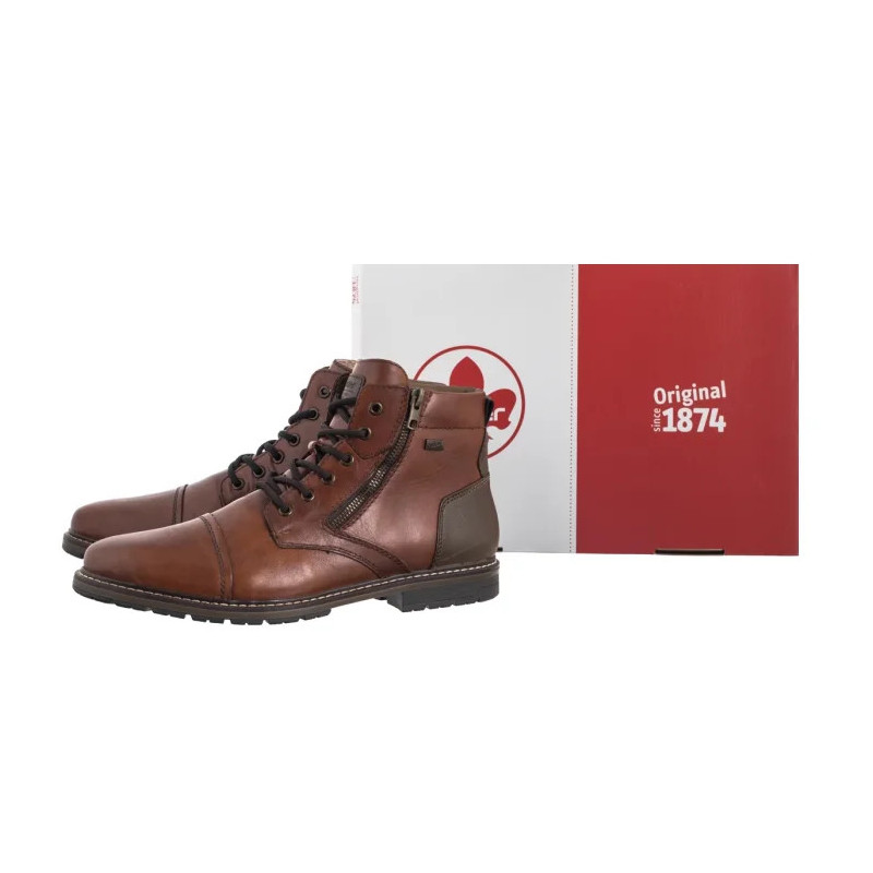 Rieker Brązowe 13704-24 Brown (RI345-a) saapad