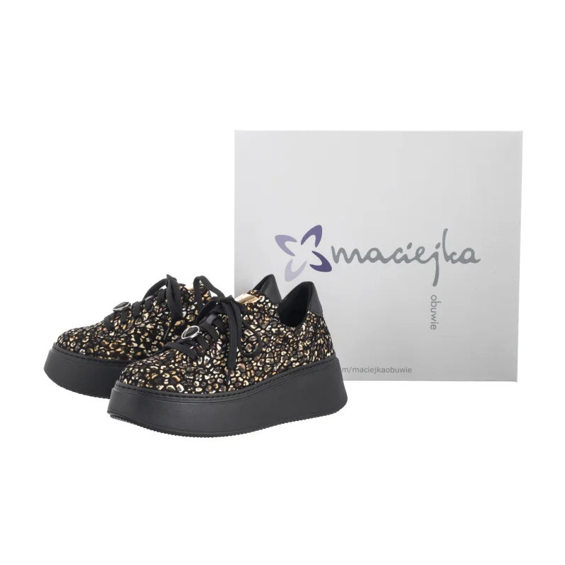 Maciejka Brązowo-Czarne 6191W-05/00-8 (MA1463-a) kurpes