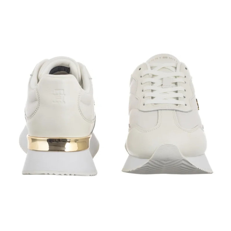 Tommy Hilfiger Chic Fashion Runner White/Ecru FW0FW09033 0LE (TH1418-a) sporta apavi