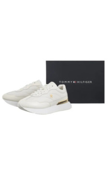 Tommy Hilfiger Chic Fashion Runner White/Ecru FW0FW09033 0LE (TH1418-a) sportiniai bateliai