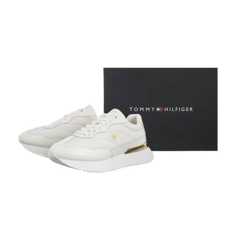 Tommy Hilfiger Chic Fashion Runner White/Ecru FW0FW09033 0LE (TH1418-a) sporta apavi
