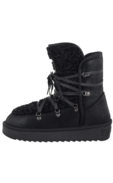 D.Franklin Nordic Fur Black DFSH370004-BLAC (DF6-b) shoes