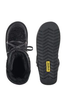 D.Franklin Nordic Fur Black DFSH370004-BLAC (DF6-b) shoes