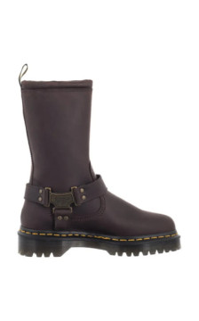 Dr. Martens Anistone Burnished Waxy Pull Up Wp Dark Brown 31901201 (DR114-a) kurpes