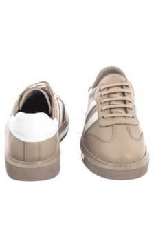 Nepeke Dara Taupe White  (NP68-a) sports Shoes