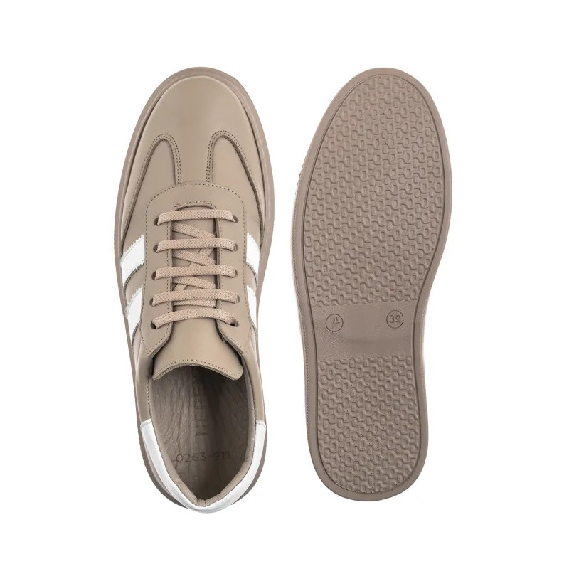 Nepeke Dara Taupe White  (NP68-a) sports Shoes