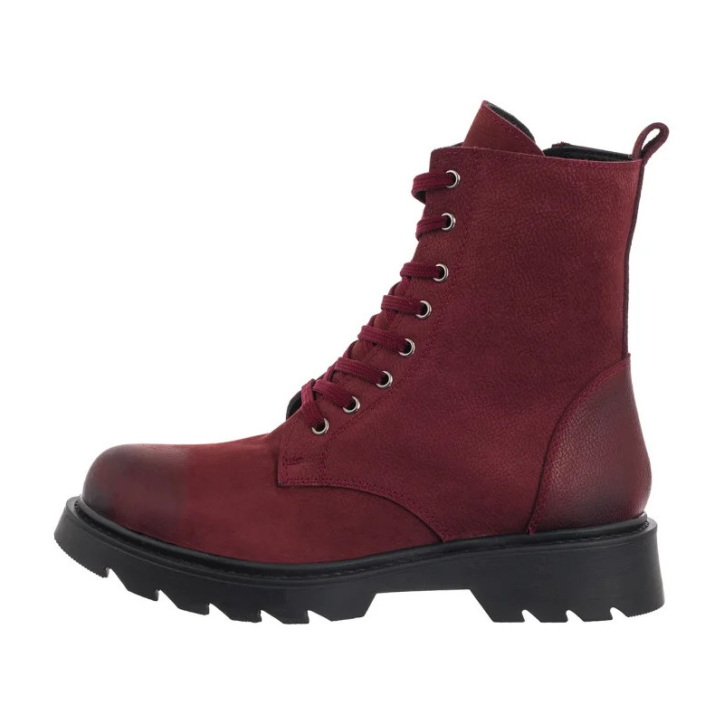 Nepeke Halida Burgund Nubuck (NP74-a) kurpes