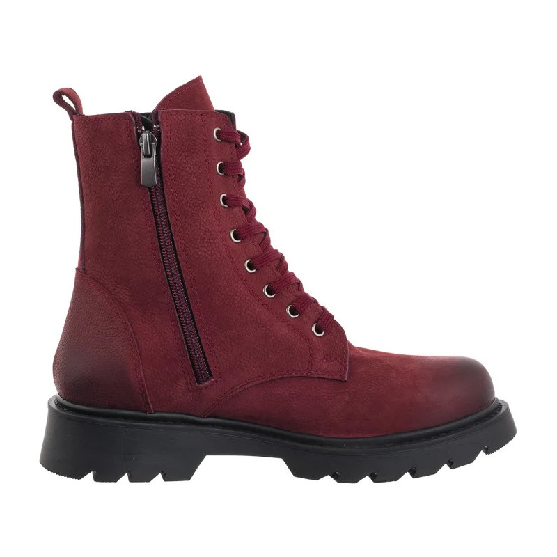 Nepeke Halida Burgund Nubuck (NP74-a) kurpes