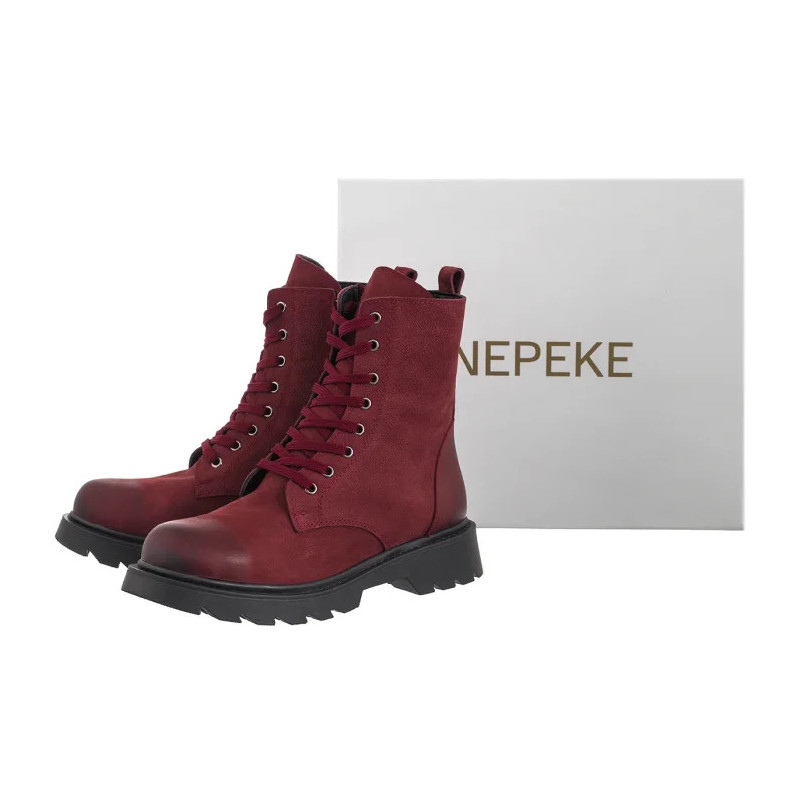 Nepeke Halida Burgund Nubuck (NP74-a) kingad