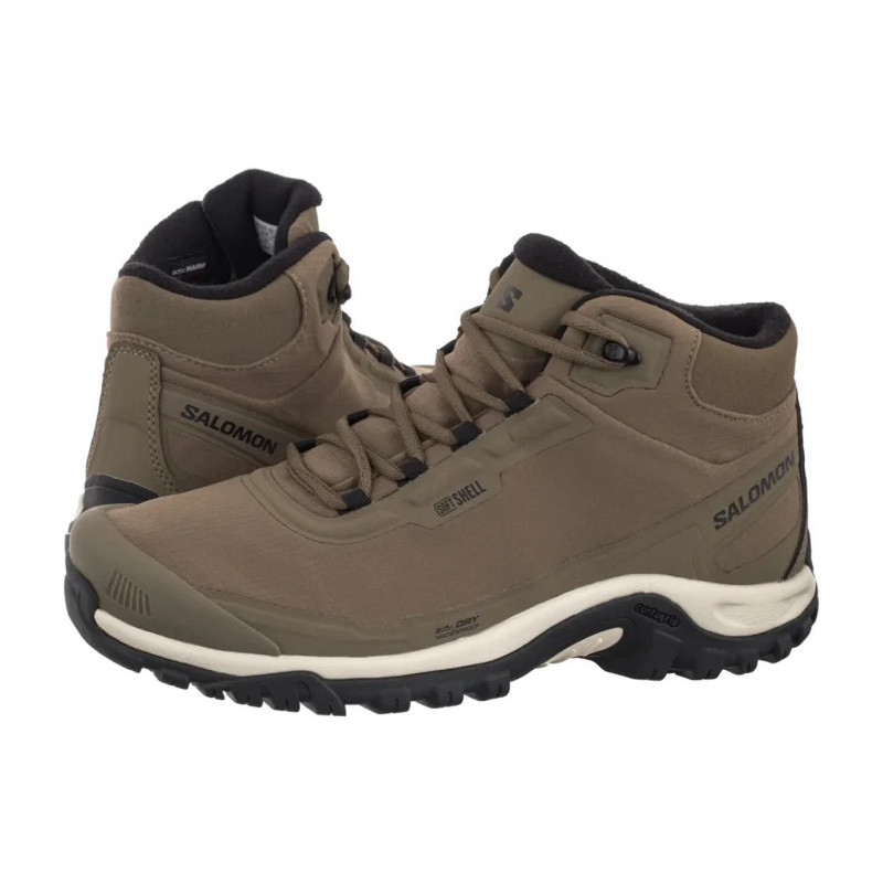 Salomon Shelter WP Stone Gray/Black/Rainy Day 479740 (SO30-a) batai