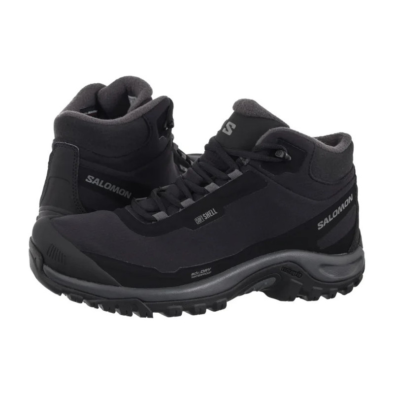 Salomon Shelter WP Stone Black/Asphalt/Castlerock 478542 (SO30-b) batai