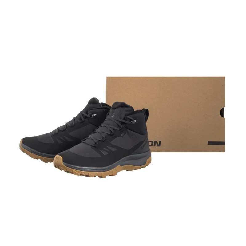 Salomon Outsnap Wp Black/Ebony/Gum 409220 (SO34-a) apavi