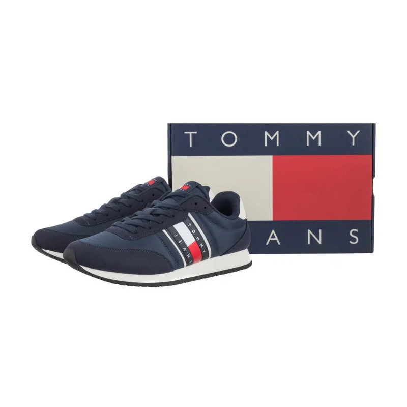 Tommy Hilfiger Tjm Classic Runner Dark Night Navy EM0EM01709 C1G (TH1420-a) sports shoes