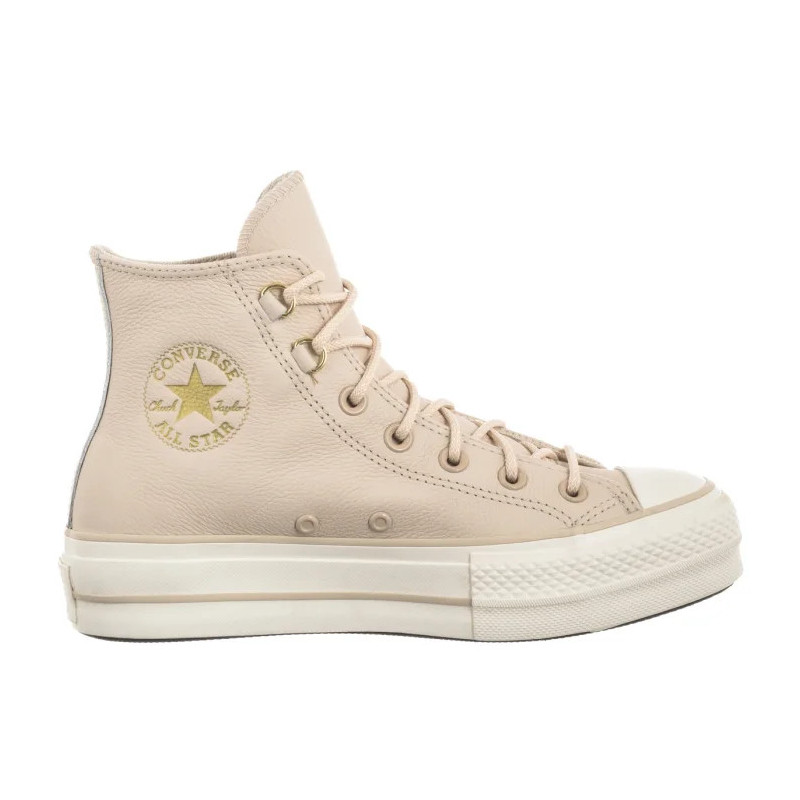 Converse CTAS Lift Hi Light Dune/Light Dune/Egret A14517C (CO820-a) shoes