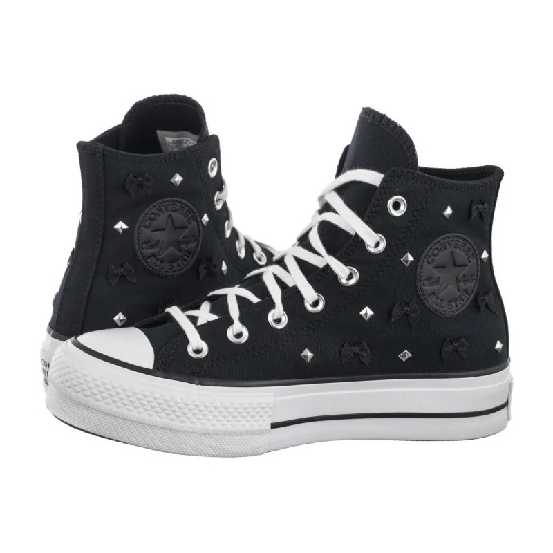 Converse CTAS Lift Hi Black/Silver/White A14531C (CO821-a) apavi