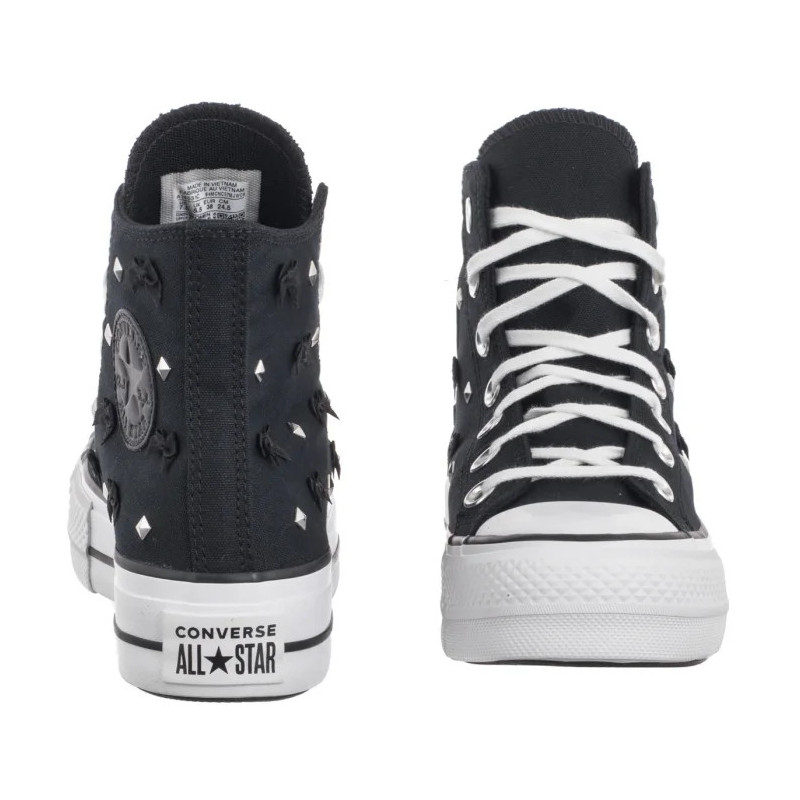Converse CTAS Lift Hi Black/Silver/White A14531C (CO821-a) bateliai