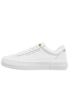 Tommy Hilfiger TH Foxing Platform Leather White FW0FW09018 YBS (TH1421-a) sportiniai bateliai