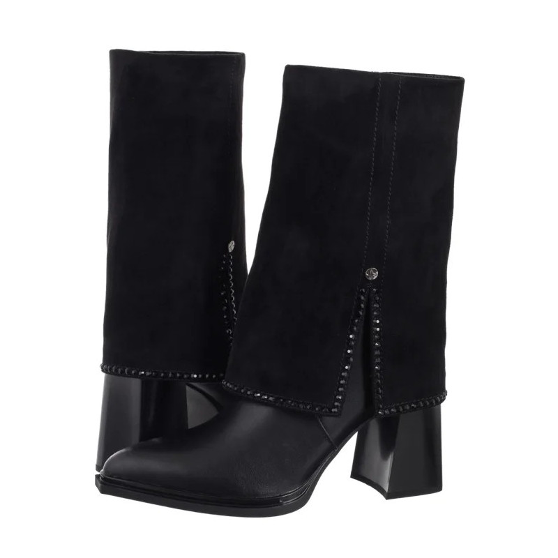 Maciejka Czarne K7206-01/00-8 (MA1447-a) shoes